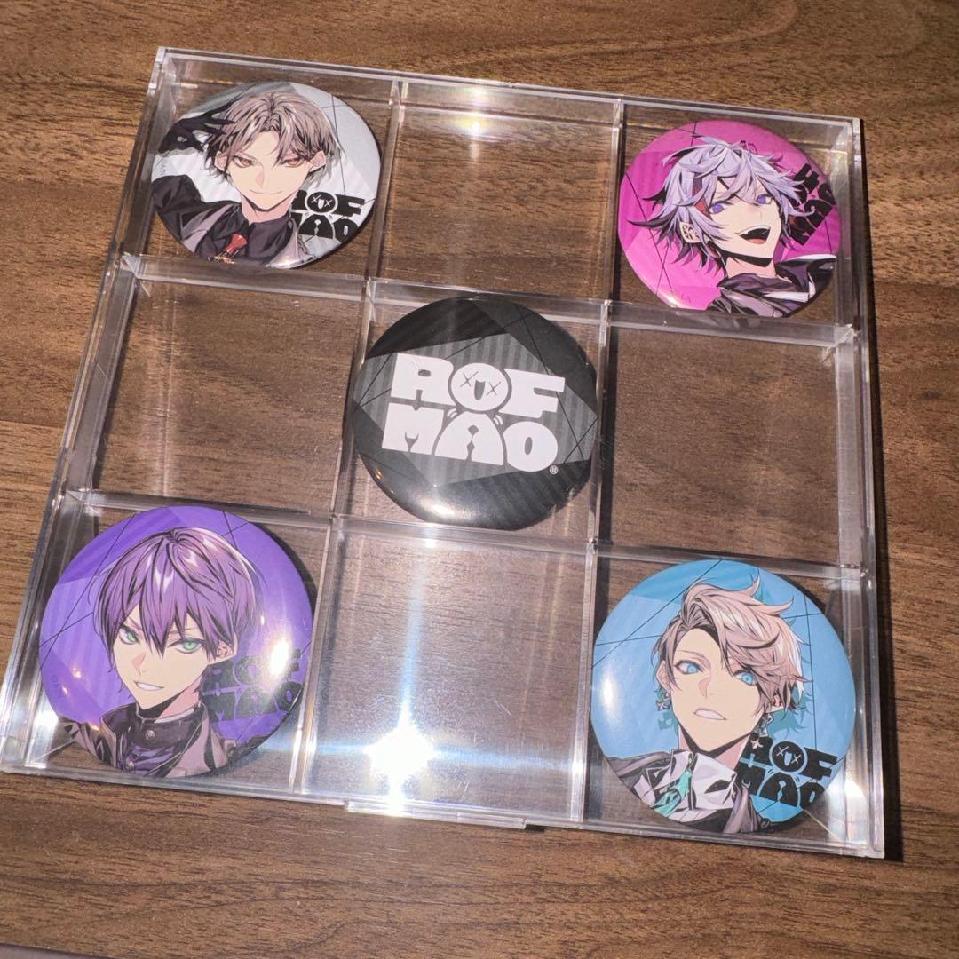 まとめ売り】ろふまお デビューグッズ ランダム缶バッジ コンプリート