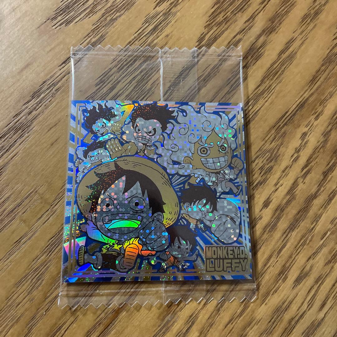 モンキー・D・ルフィ ウエハースシール ウルトラスーパーグランドレア