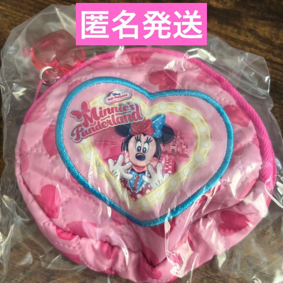 ディズニー ミニー パルパルーザ カプセルトイ ミニポーチ ピンク