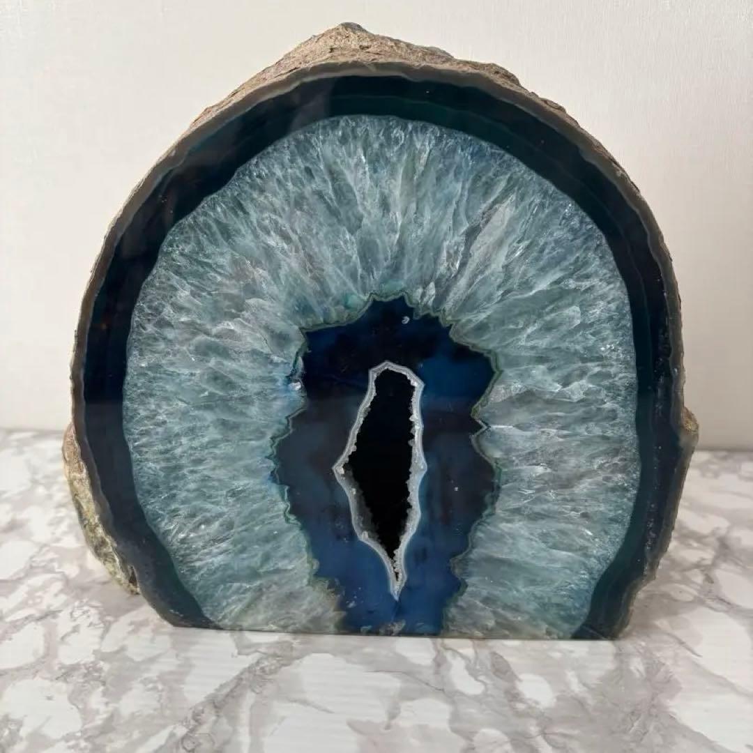 瑪瑙 ブルーメノウ 原石 インテリア　約9.6kg 約19.5✕24cm 71LIatQF36L._AC_SY300_QL30_.jpg