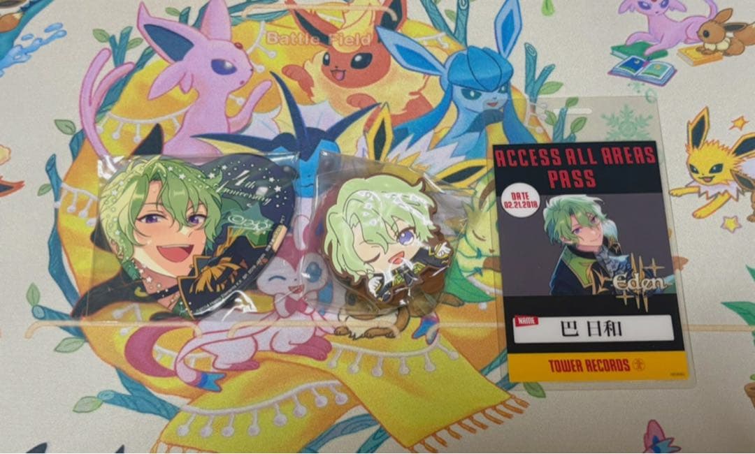 あんスタ　巴日和　バックステージパス 1/2)【お知らせ】 15時より『スカウト！Mythos - Look back -』を開始