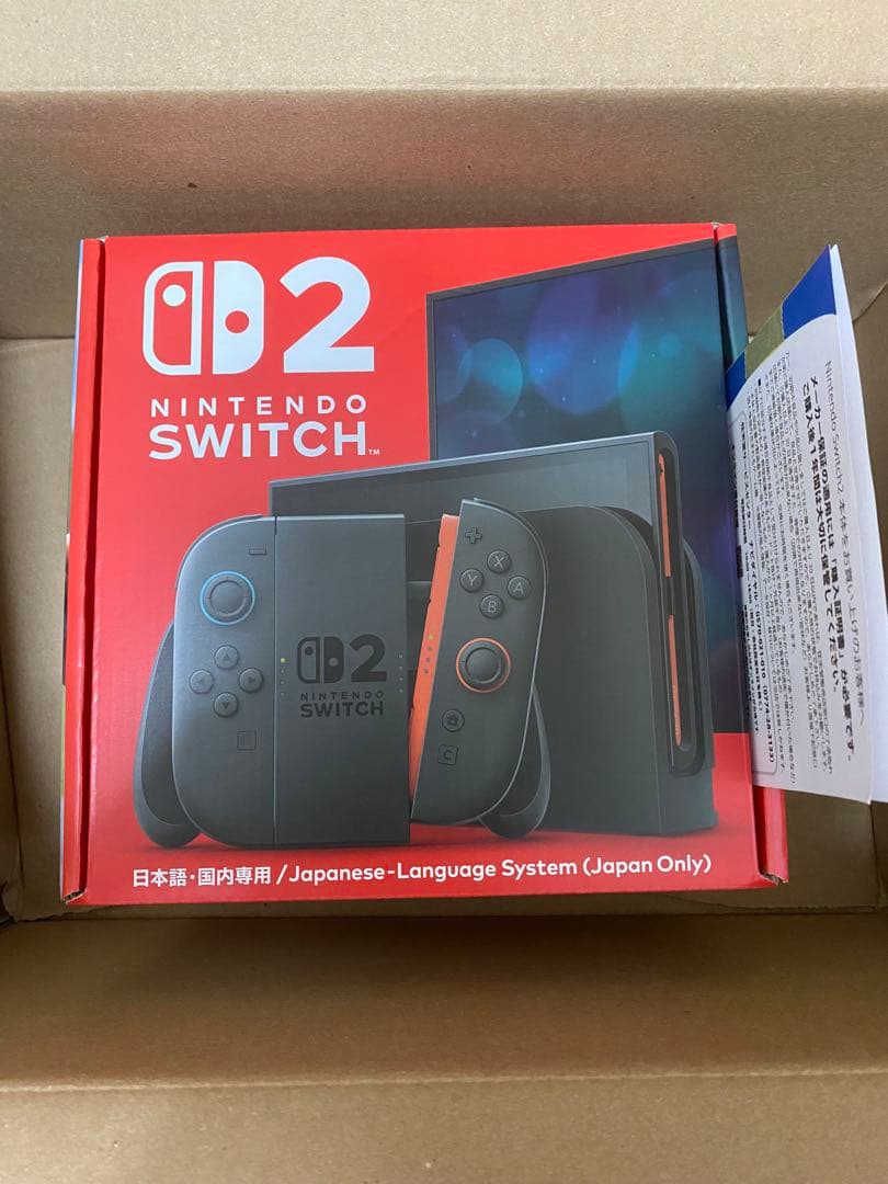 任天堂 Nintendo Switch2 本体(日本語・国内版) 新品未開封 Nintendo Switch ☆任天堂 Switch2 国内版 日本語版 BEE-S-KB6CA 新品