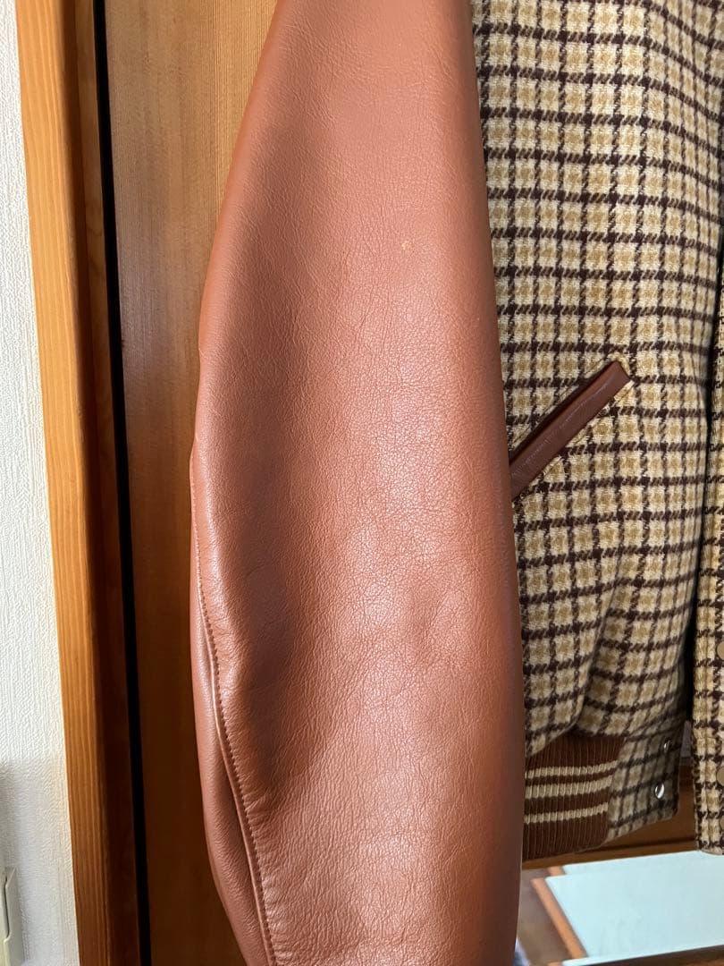 r.m gang 高橋ラムダ Versity Jacket スタジャン - メルカリ