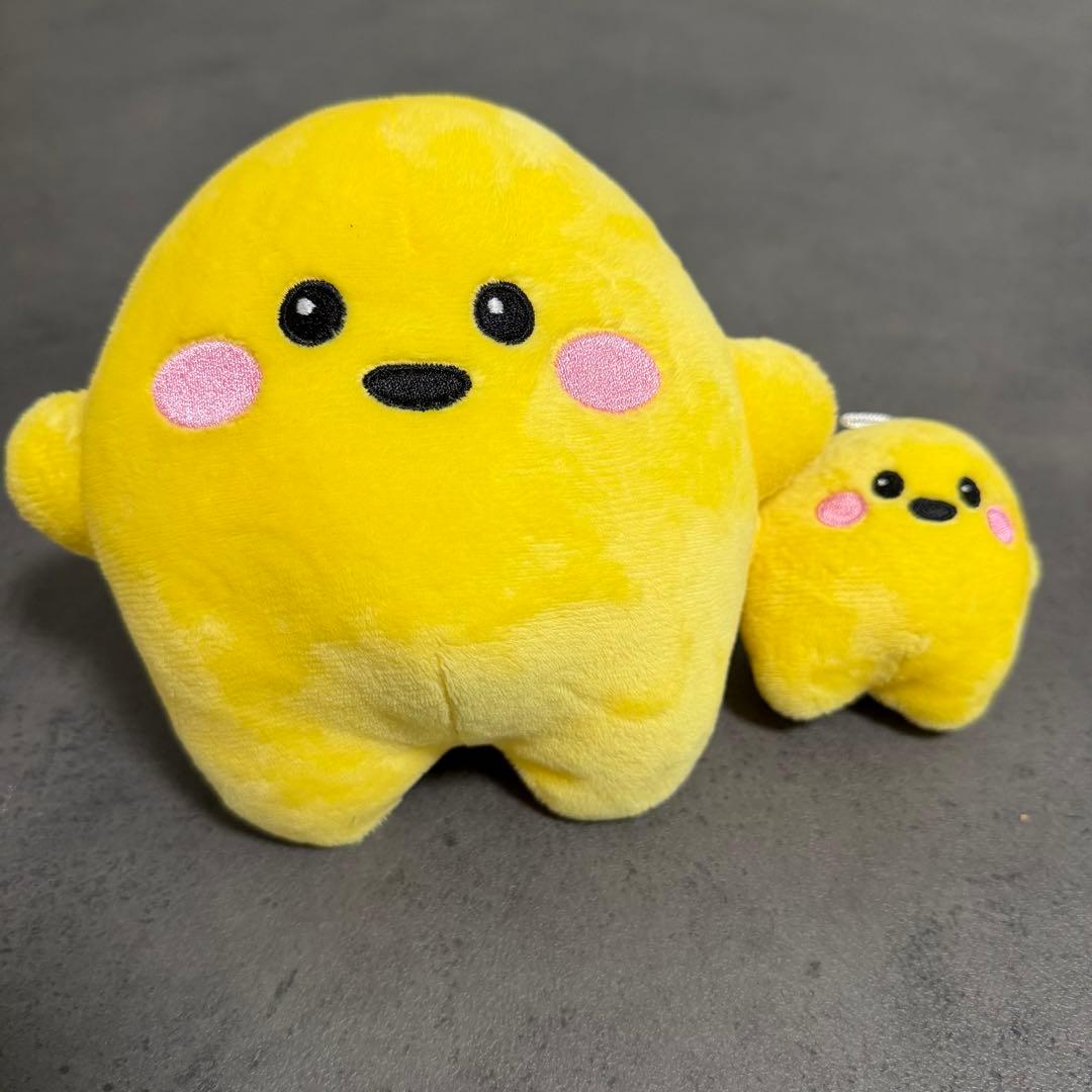 万博限定】 大小セット 万博 ドイツ サーキュラー ぬいぐるみ 黄色