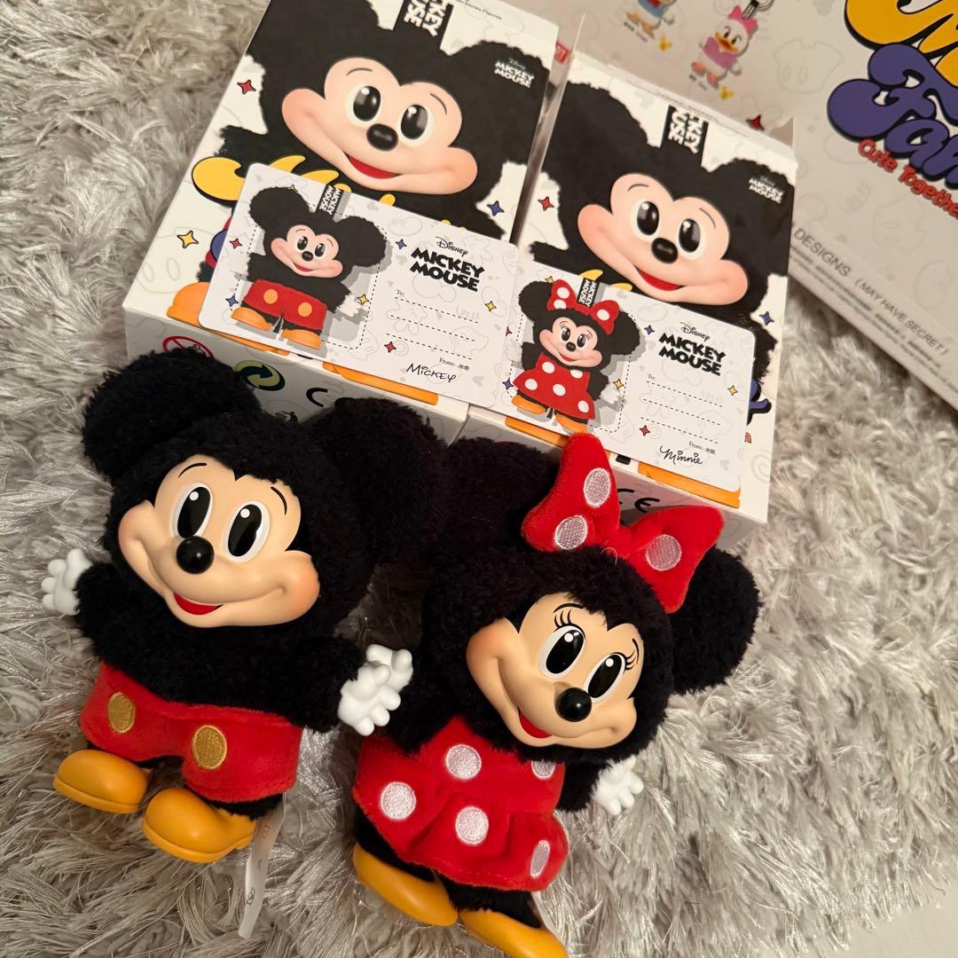 正規品】ポップマート ミッキー ファミリー ミッキー ミニー popmart
