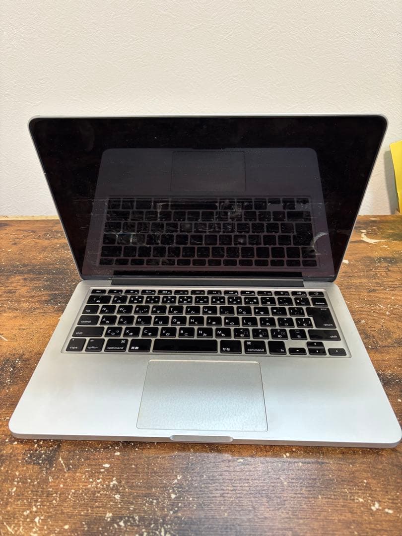 ジャンク品】シルバー MacBook 本体 使用感あり
