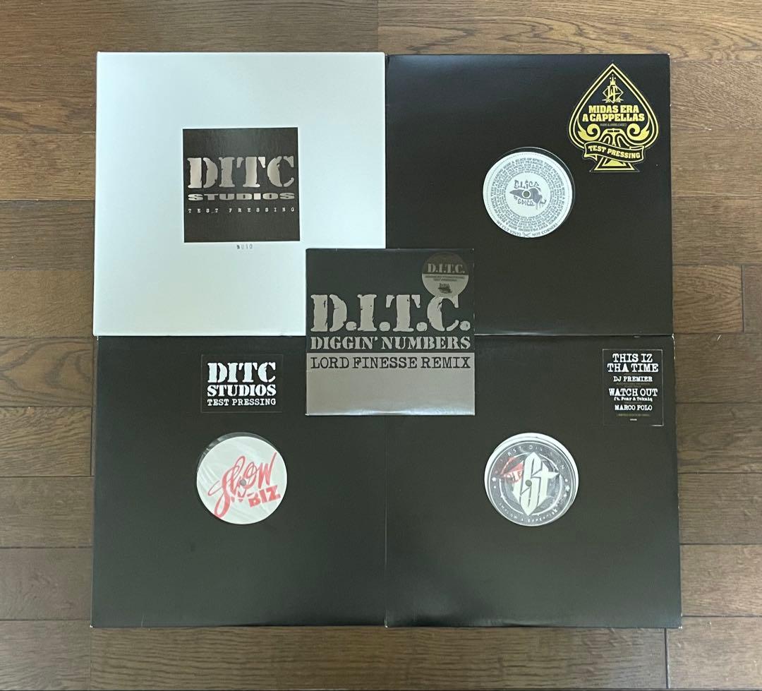 D.I.T.C. Slice-of-Spice テストプレス盤　5枚セット特価‼︎ トリニダード Gonzalez Type5 ゴンザレス5 スティール20g 西哲平選手