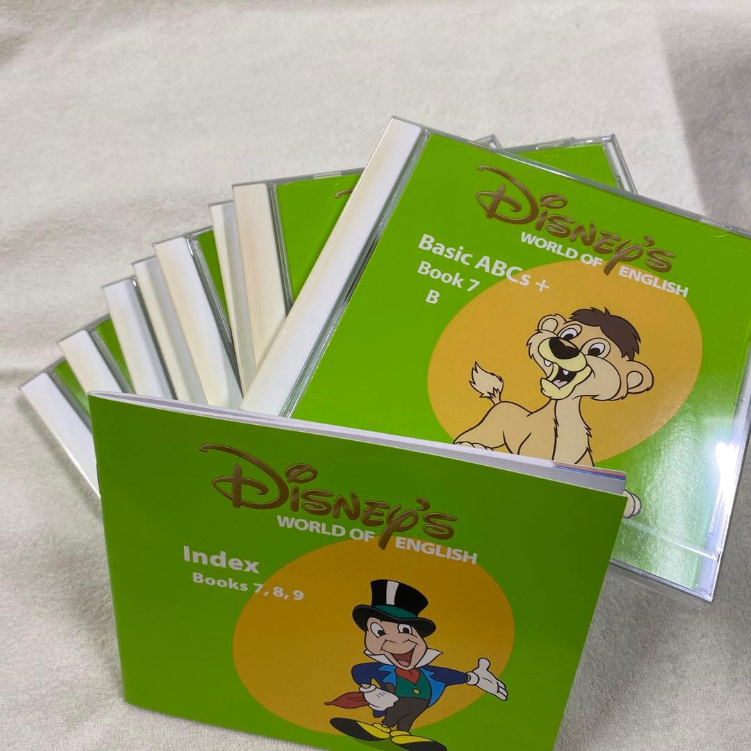Disney World of English CDセット 36枚➖1枚 - メルカリ