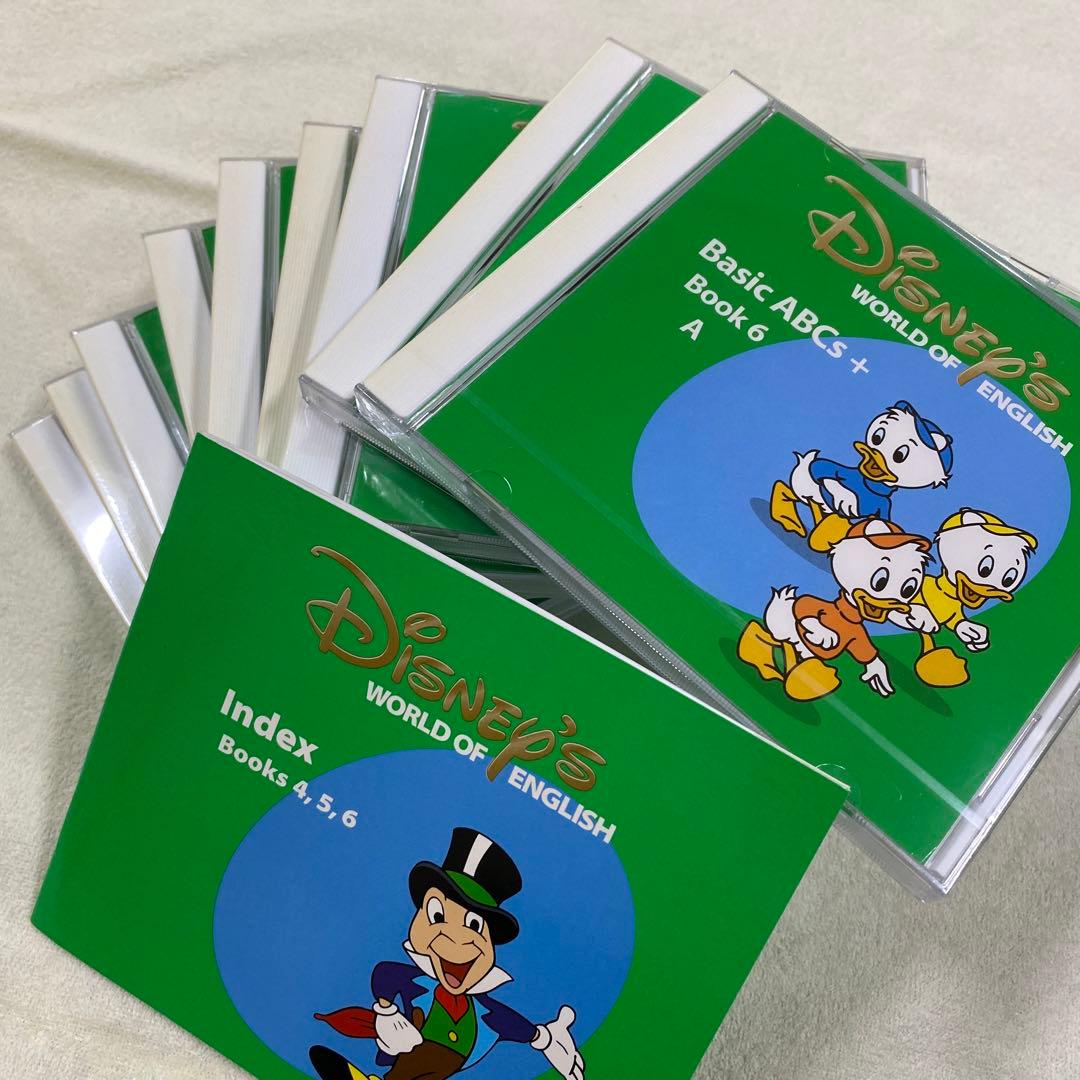 Disney World of English CDセット 36枚➖1枚 - メルカリ