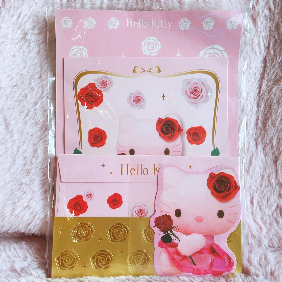 希少レア ハローキティ ハナ 平成レトロ レターセット メモ ファイル