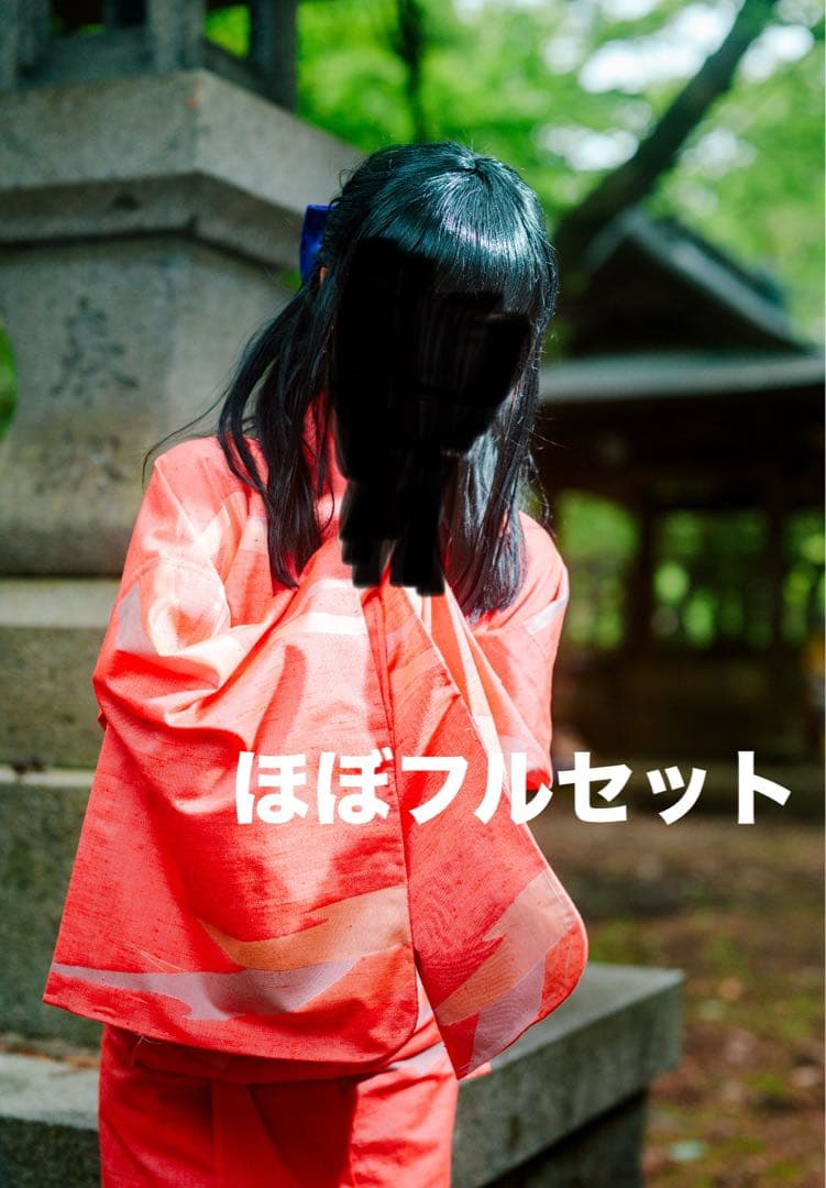 ゲ謎 ゲゲゲの謎 龍賀沙代 コスプレ 衣装 ウィッグ フルセット コスプレ衣装 ゲゲゲの鬼太郎 風 龍賀沙代 和服 通常衣装 ☆受注品