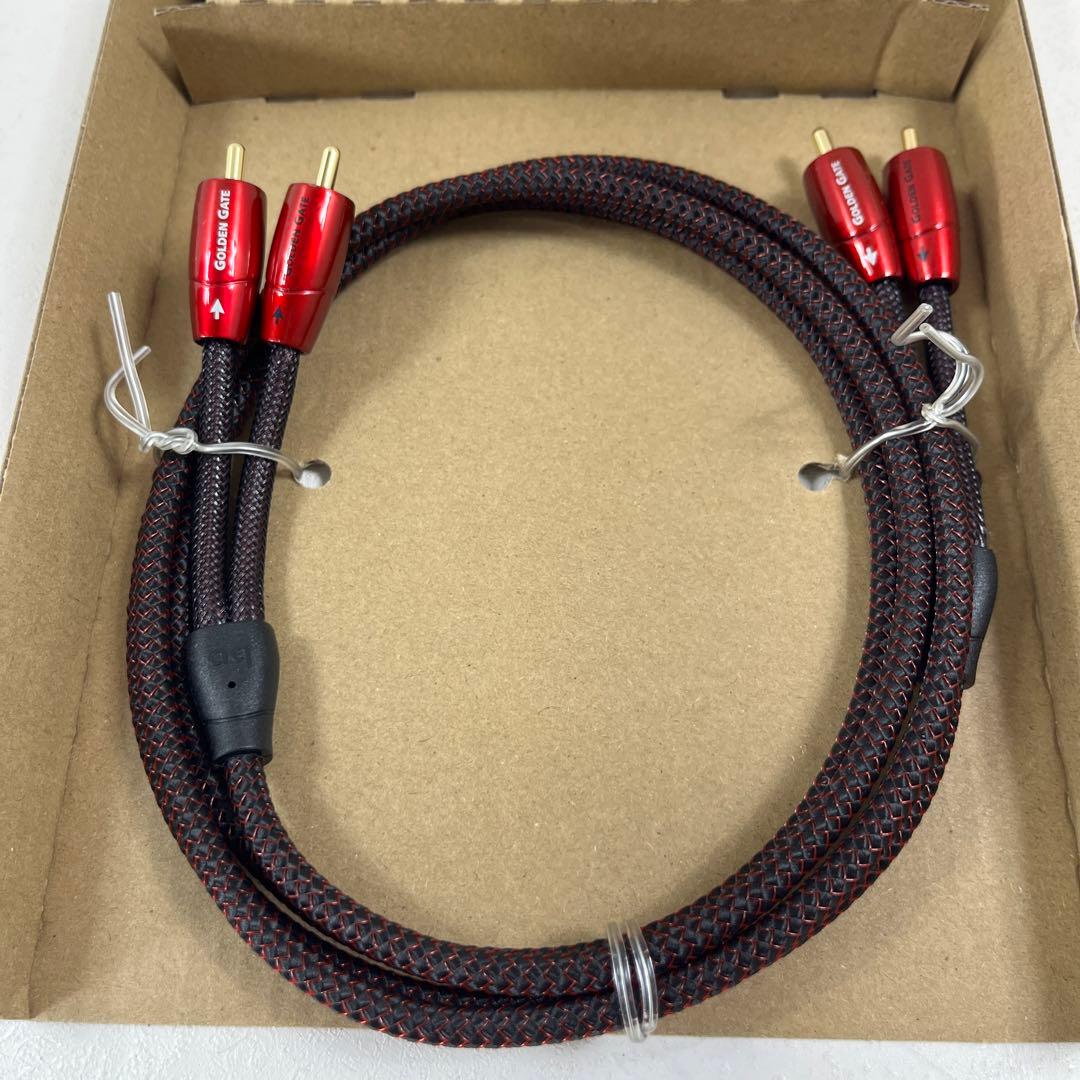 AudioQuest - 1.5M ゴールデンゲート ターンケーブル