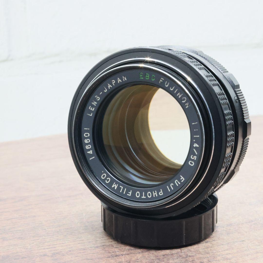 《希少》EBC FUJINON 50mm F1.4 前期型 光学美品【黄変除去】