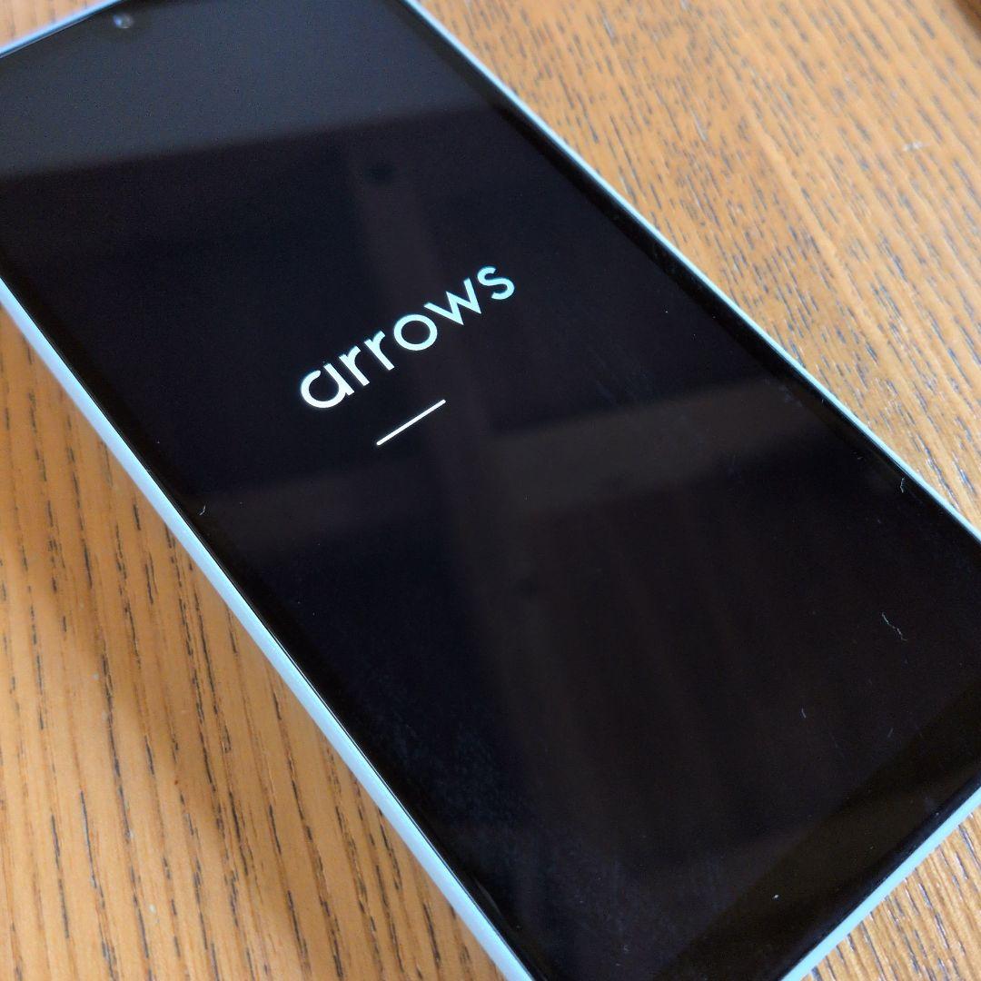 arrows スマートフォン 本体 ライトブルーの通販はau PAY マーケット