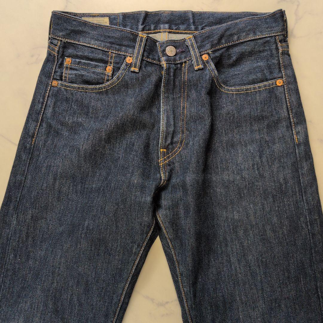 リーバイス プレミアム 505 濃紺 ビッグE USA W29 L34 - メルカリ