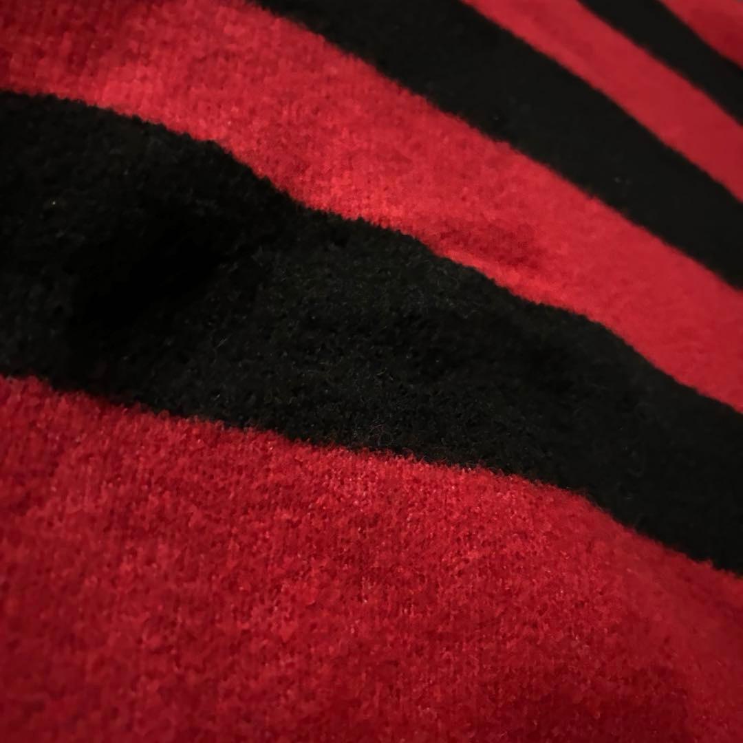 00s archive grunge border knit Y2K punk - メルカリ