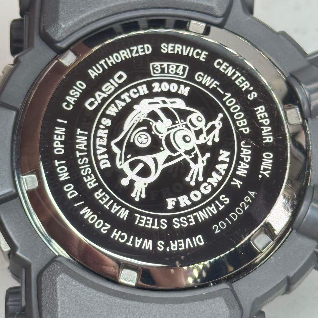 極美品G-SHOCK GWF-1000BP フロッグマン 電波ソーラー パープル - メルカリ