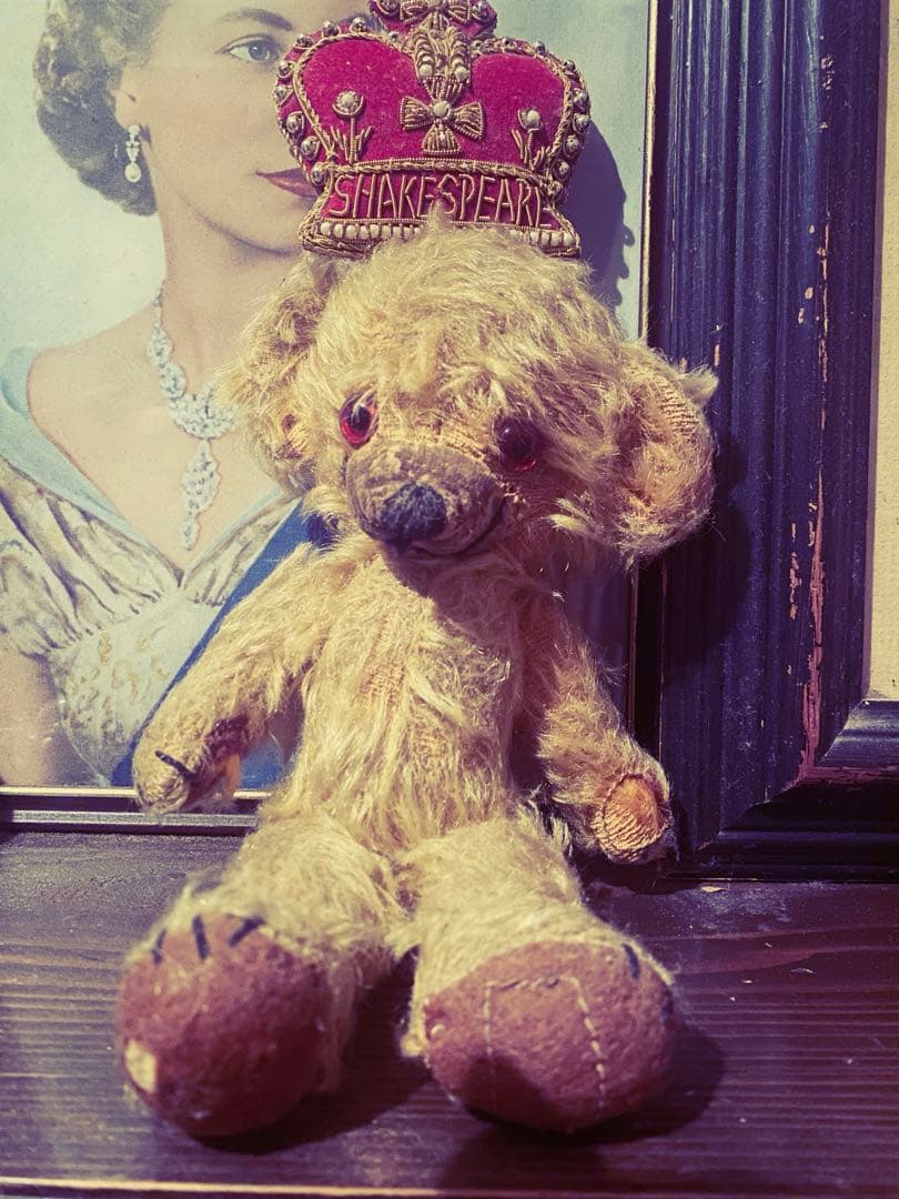 アンティーク チーキー とても可愛いやせっぽち メリーソート グラス