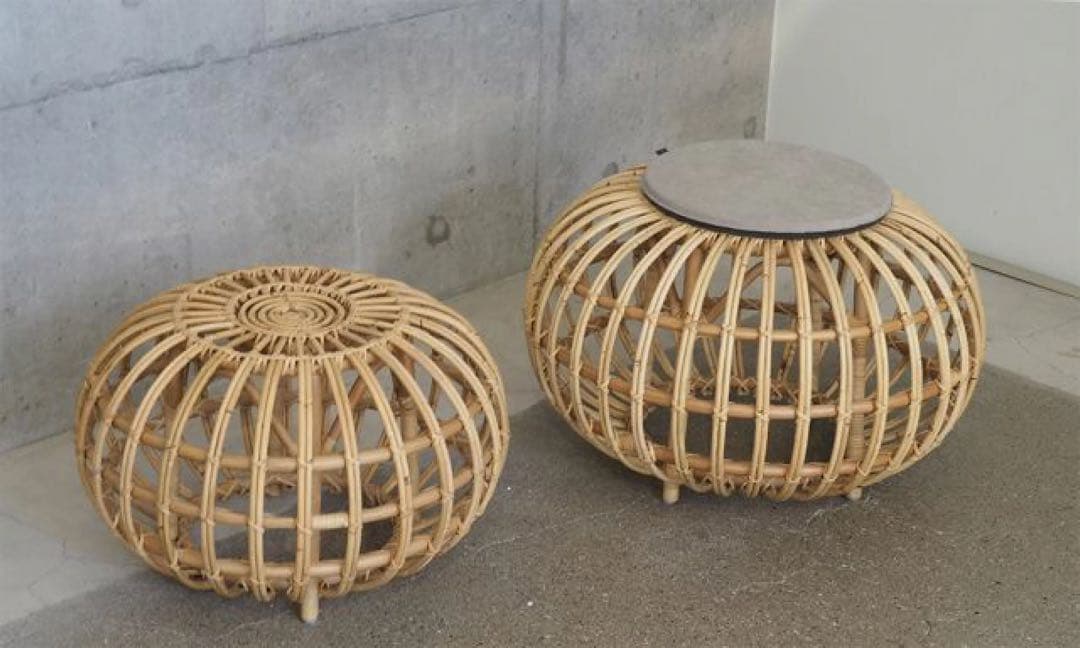 シカデザイン フランコアルビニ オットマンS - メルカリ