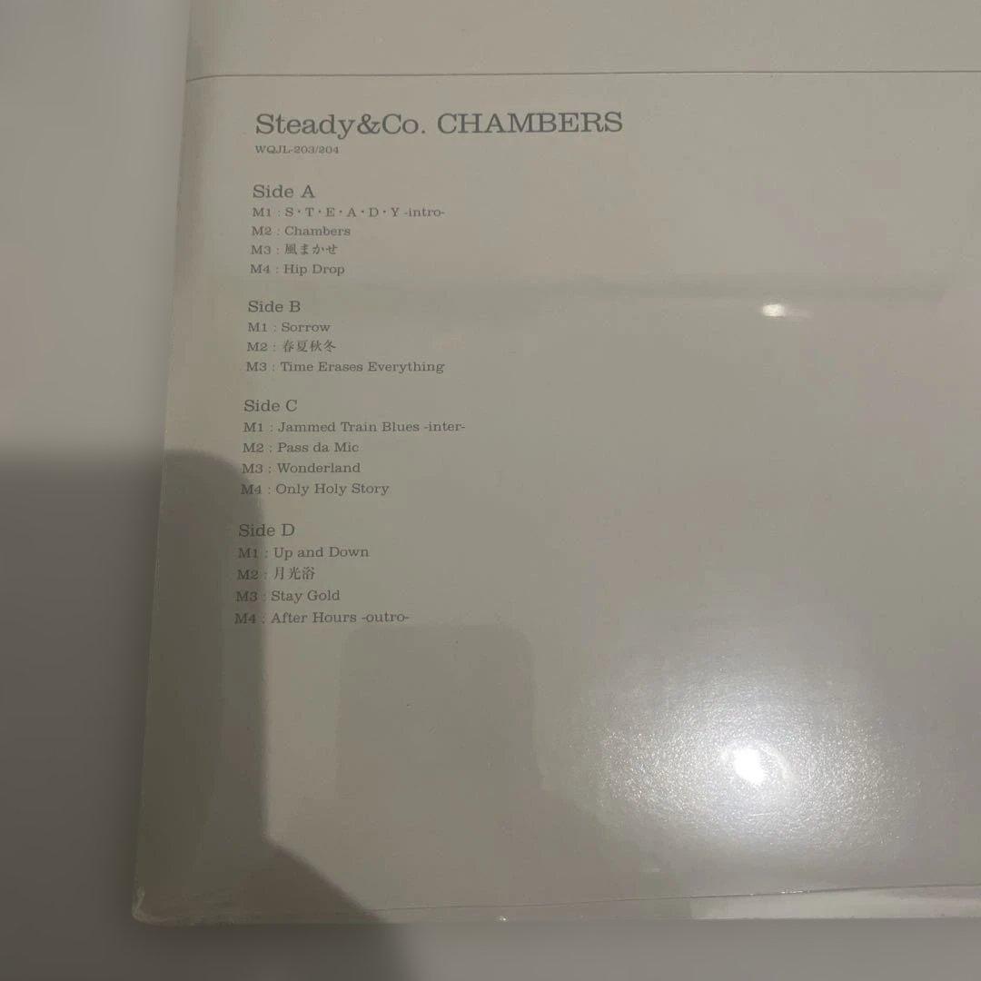 新品 Steady & Co. CHAMBERS LPレコードドラゴンアッシュ - 邦楽最 安値