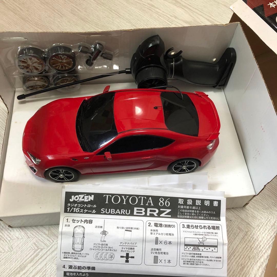 JOZEN TOYOTA トヨタ 86 ラジコン R/C スポーツカー トイカー - メルカリ