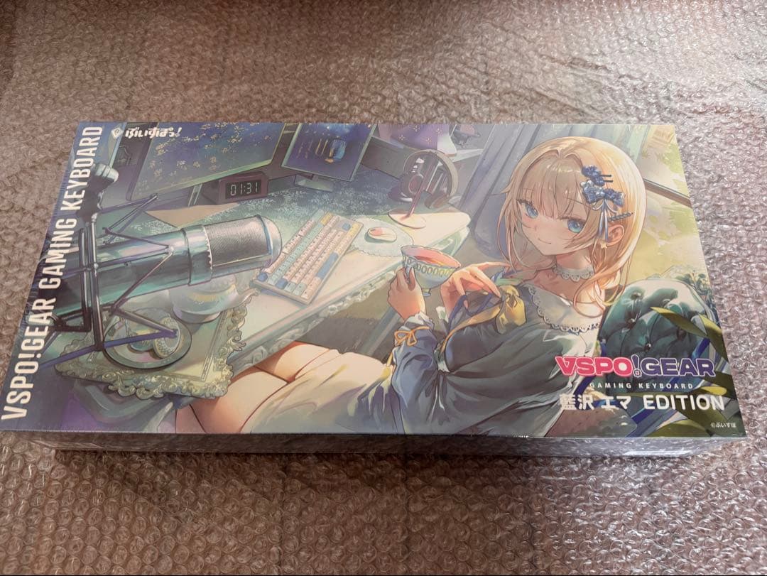 VSPO! GEAR ゲーミングキーボード 第2弾 - 藍沢エマEdition ぶいすぽっ！初の公式ブランド「VSPO! GEAR」から、本格的なゲーミング