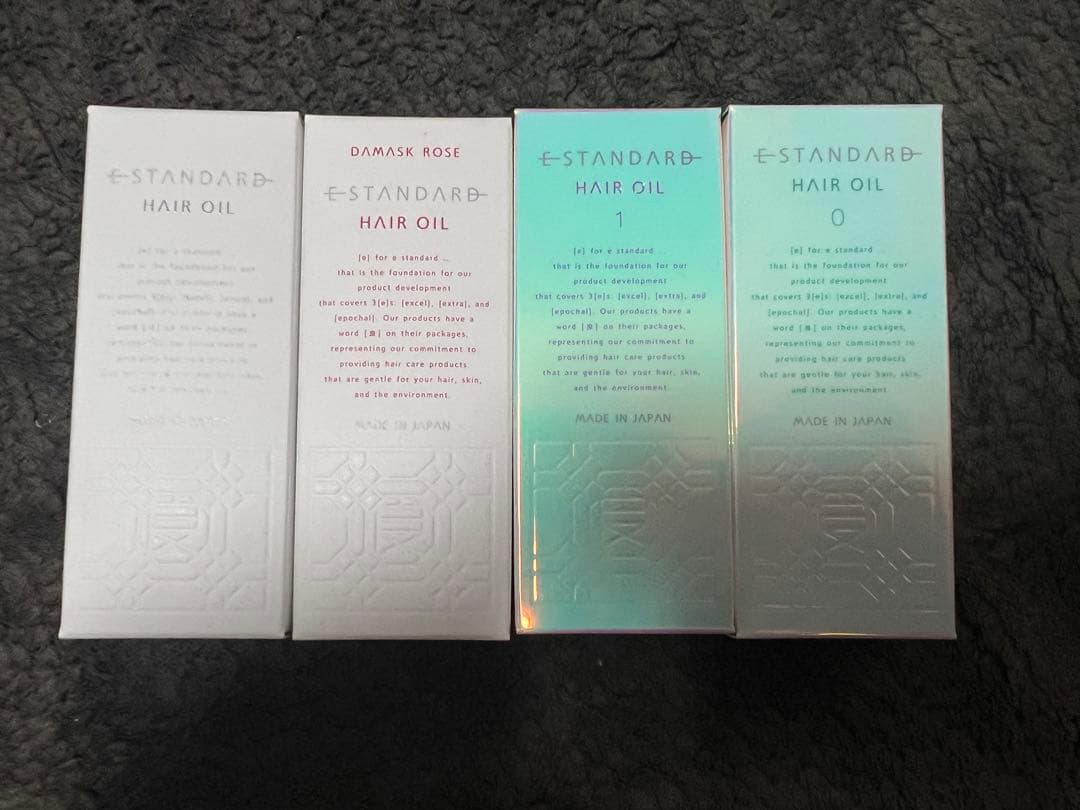 新品未開封　E-STANDARD ヘアオイル 4本セット 新品未開封 E-STANDARD ヘアオイル 4本セット E STANDARD / ヘアオイル