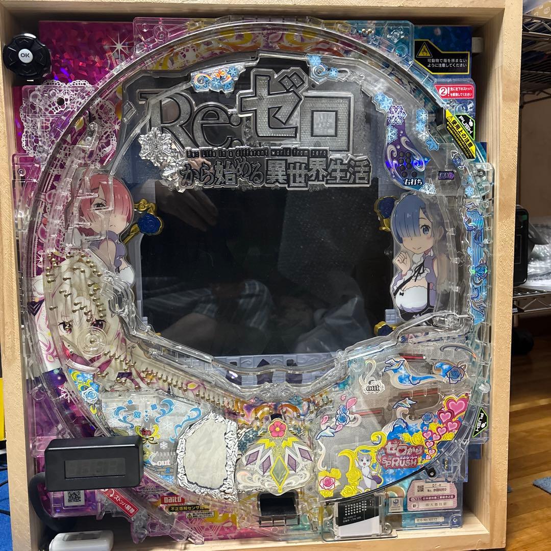 卓上パチンコ　初代リゼロ　データカウンター付 送料込 楽天市場】リゼロ 鬼がかり 実機の通販