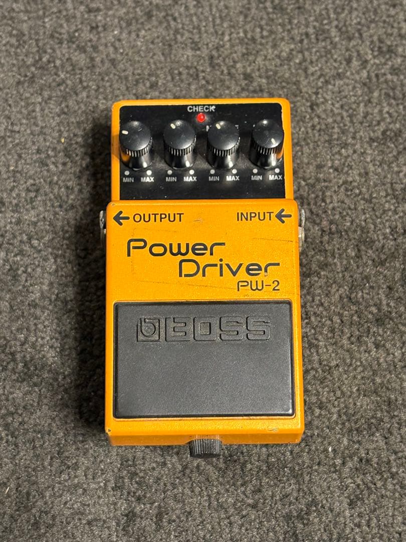 BOSS Power D PW-2 パワードライバー BOSS (ボス) オーバードライブ 箱・取説付 Power Driver PW-2 台湾製