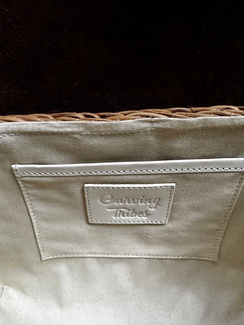 限定デザインカービングトライブス ラタン マエストラ 2WAYショルダー