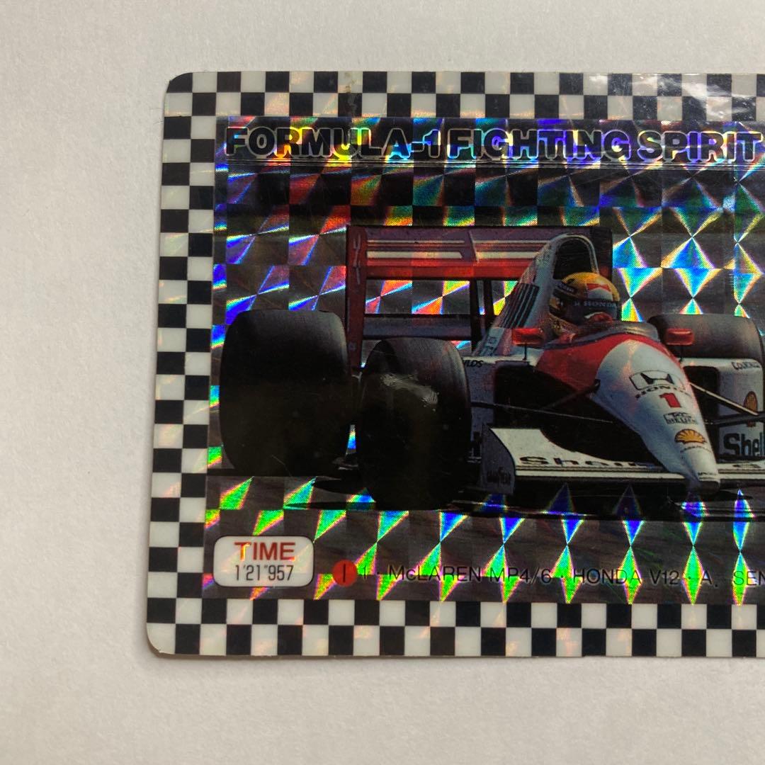 中古】カード F1 マクラーレン ホンダ 1 アイルトン・セナ