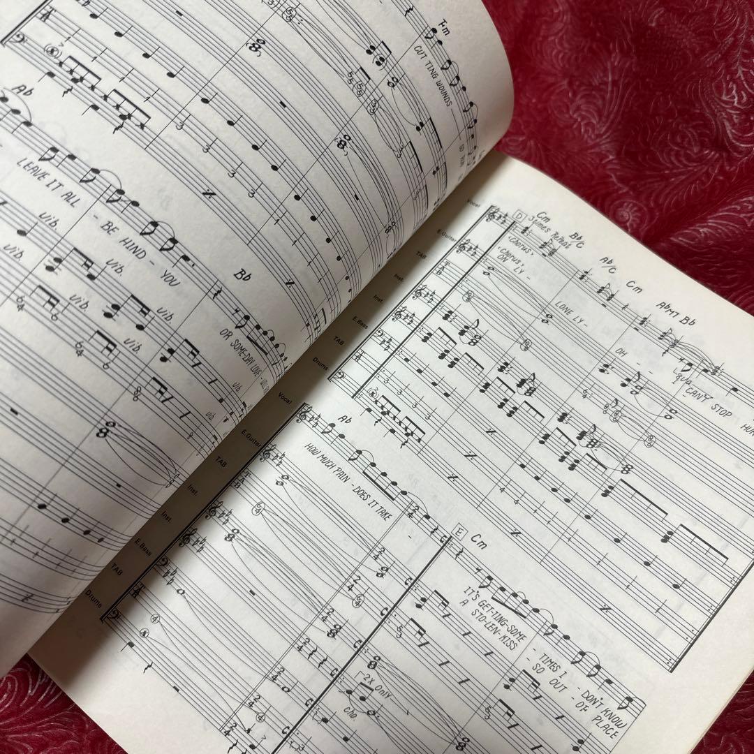 入手困難】 BON JOVI・バンドスコア「7800ファーレンハイト」＆ベスト