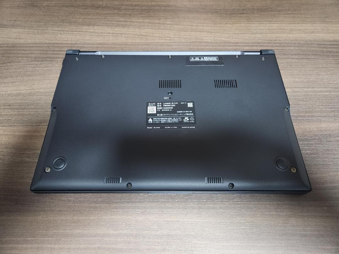 使用少超美品 LIFEBOOK UH i5-1335U 16GB Office他 - メルカリ