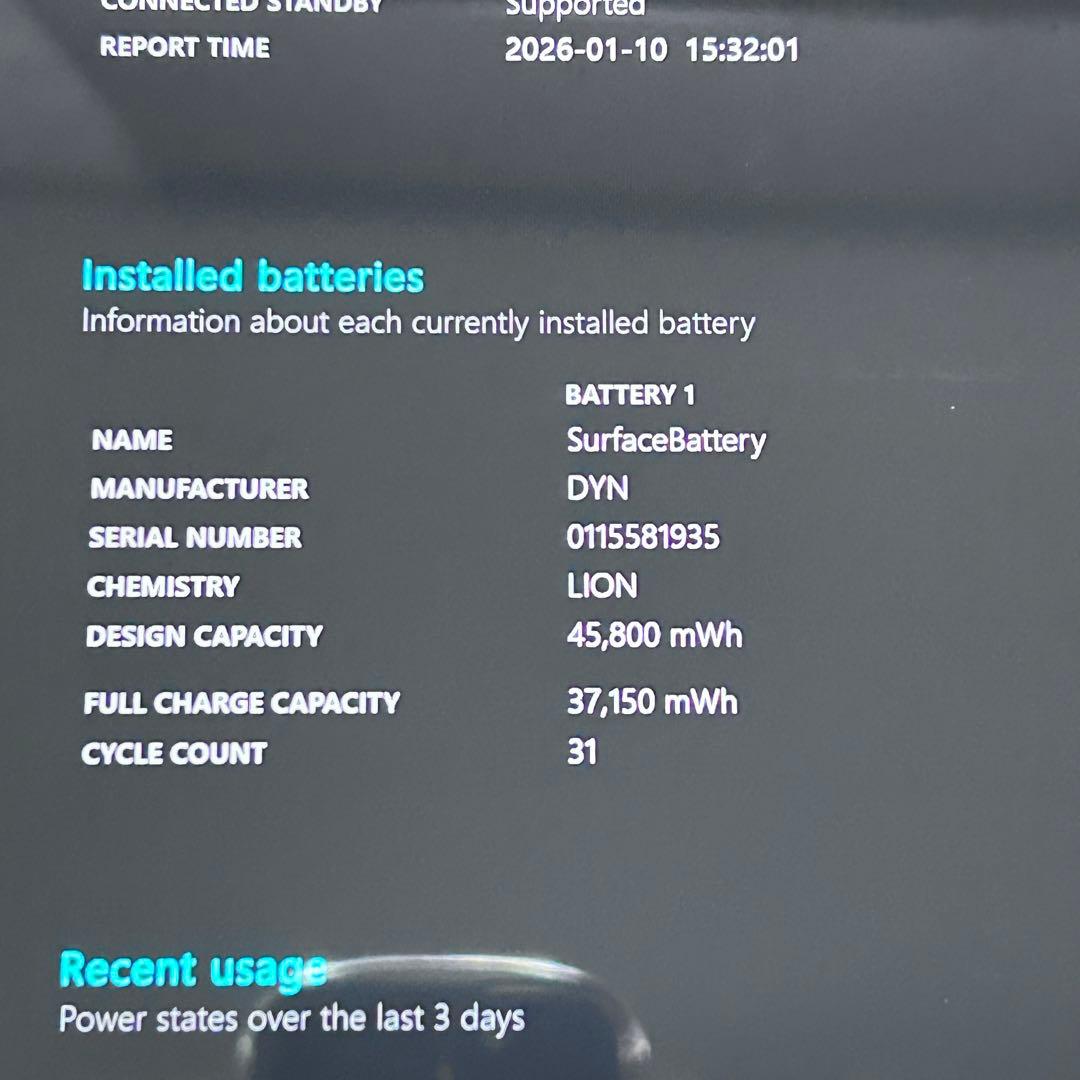 準美品×バッテリー良好】Surface ｜Core i5｜タッチ対応｜SSD - メルカリ