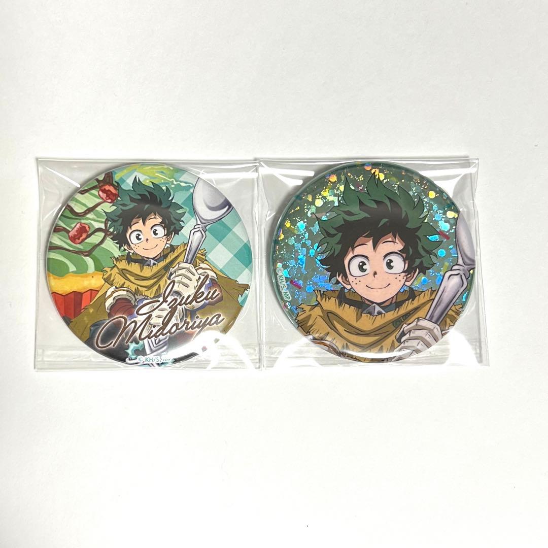 ヒロアカ 緑谷出久 第2回 雄英高校オープンスクール 缶バッジ カップ