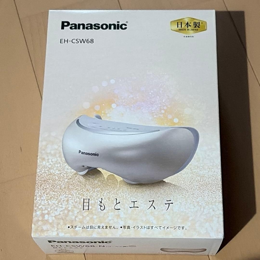 新品未使用　Panasonic EH-CSW68-N GOLD Amazon | パナソニック 目もとエステ 海外対応 ゴールド調 EH-CSW68-N