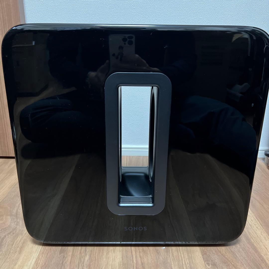 Sonos Sub Gen3 ブラック ワイヤレスサブウーファー レンタル] Sonos Sub Gen 3 サブウーファー ブラック - Rentio[レンティオ]