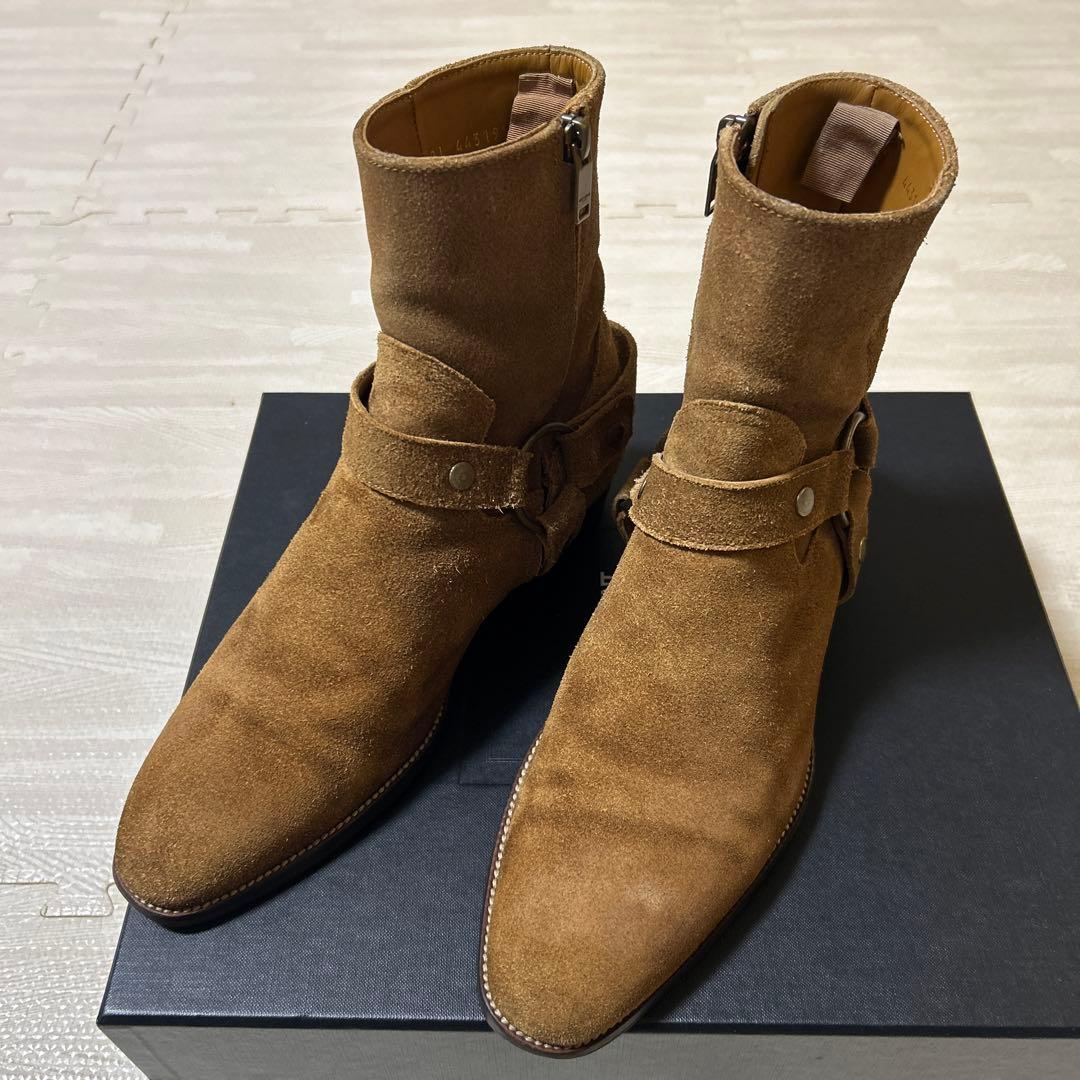 （エディ期ラストシーズン）サンローランパリ　リングブーツ　39 443190 人気ブランド【Saint Laurent Paris/サンローランパリ】よりハーネス