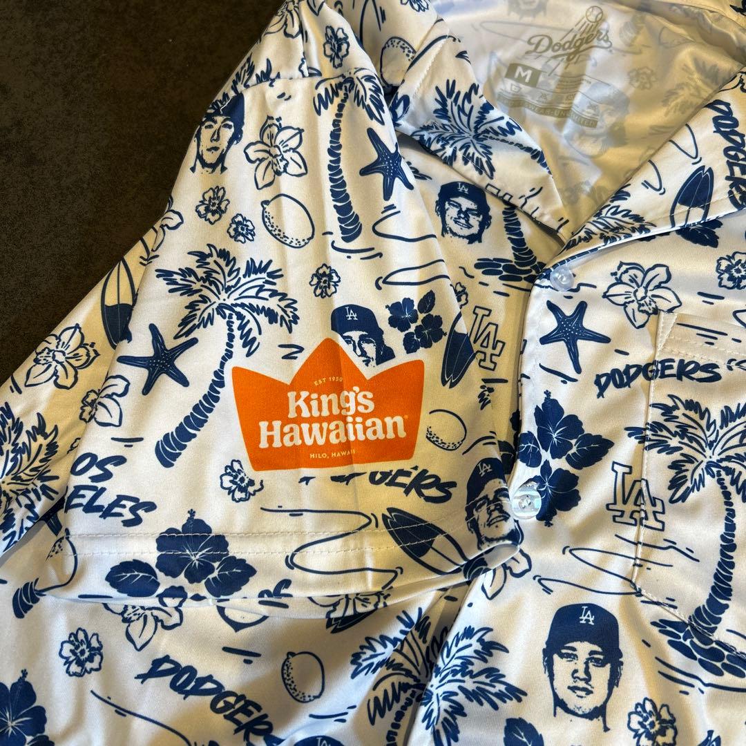 ドジャース ハワイアンシャツナイト アロハシャツ Mサイズ 7月1日 限定