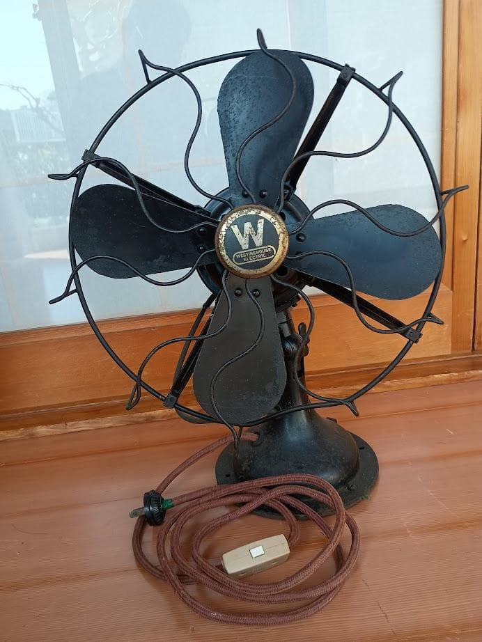 昭和レトロ Westinghouse Electric レトロ扇風機 - メルカリ