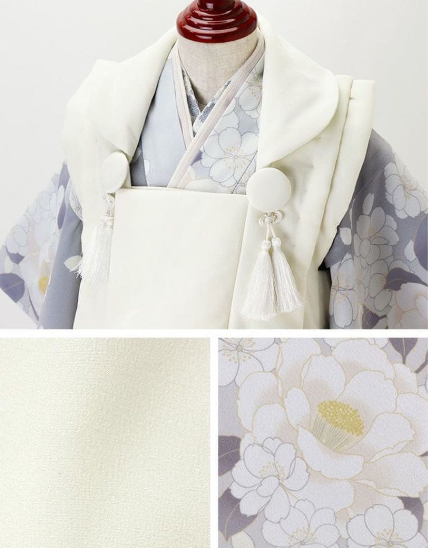 キッズ 和装お揃いコーデ 八重桜ネージュ柄 七五三 - その他在庫 処分