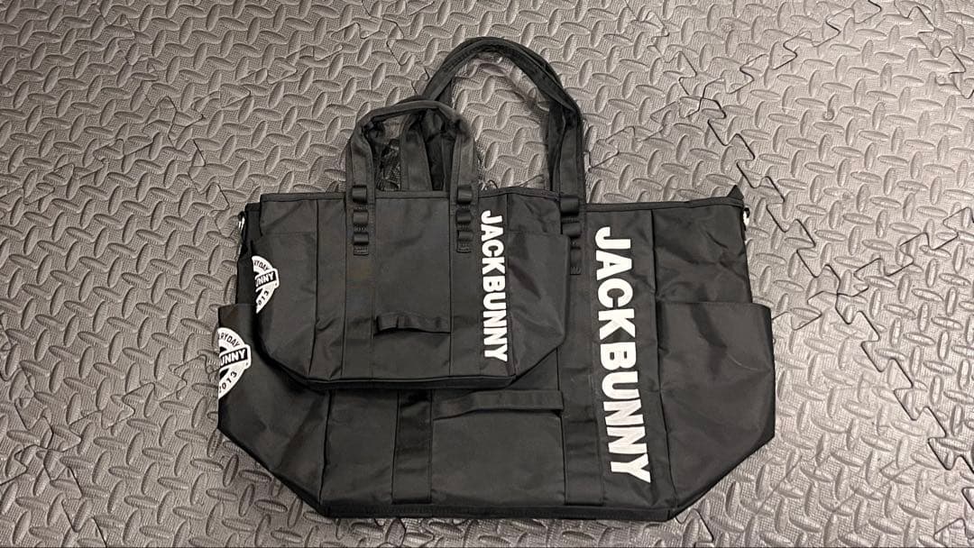 JACK BUNNY ブラックトートバッグセット JACK BUNNY ブラックトートバッグセット Jack Bunny!!（ジャックバニー