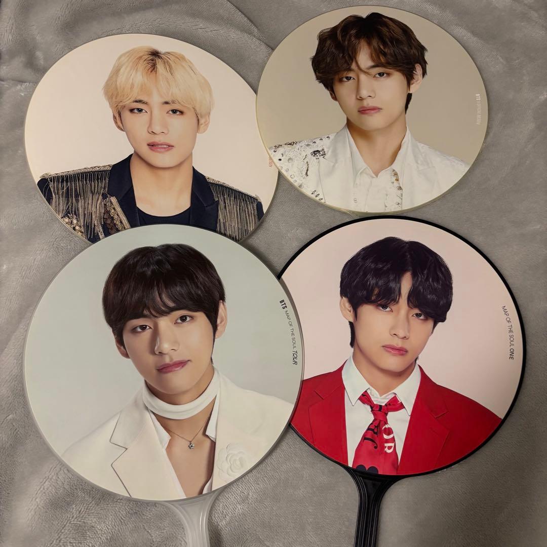 BTS V テテ テヒョン うちわ 公式 まとめ - メルカリ