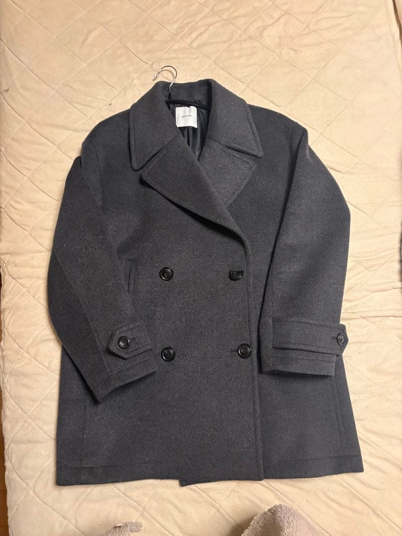 スピック＆スパン　S160ビーバーPコート S160ビーバーPコート（ピーコート）｜Spick and Span（スピック