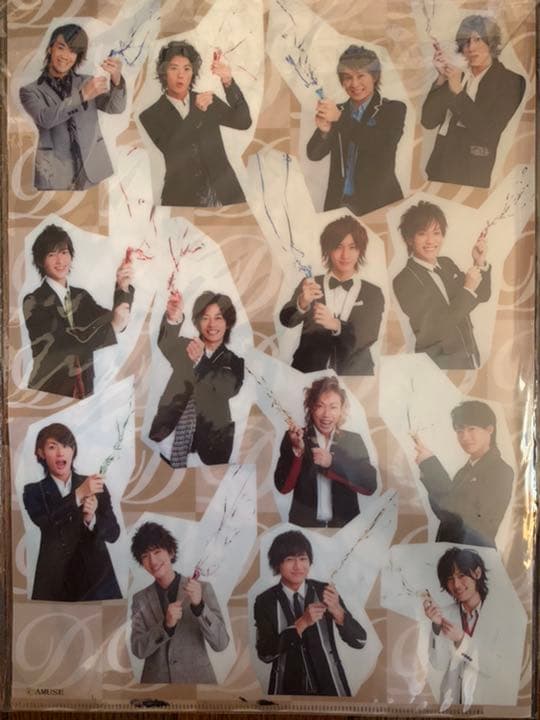 アミューズ ハンサム　クリアファイル　直筆サイン入り 激レア　三浦春馬 イタミ有】三浦春馬 fight for your heart クリアファイル | K-B