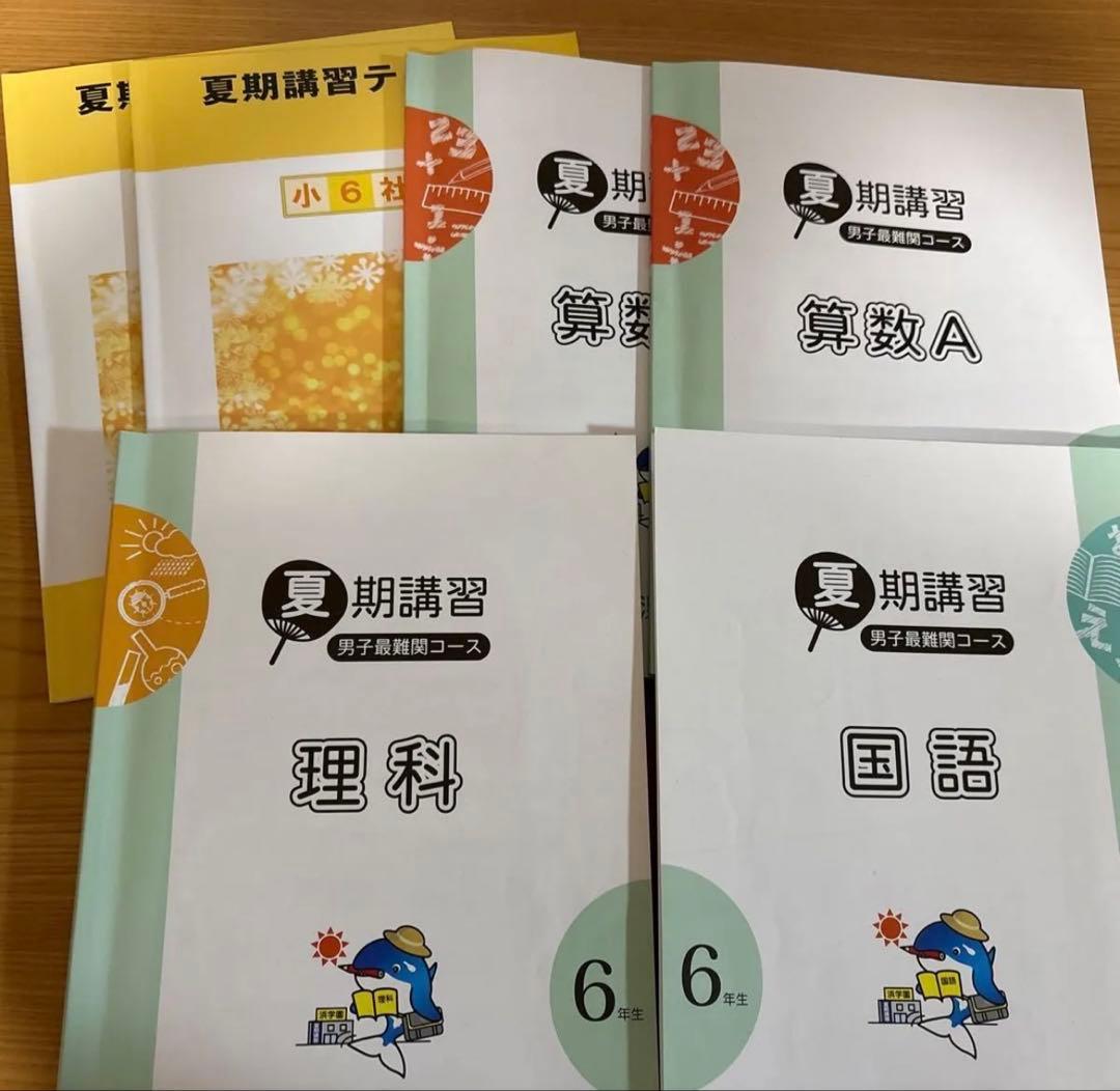 2025年度浜学園夏期講習 男子最難関コース 小6 - メルカリ