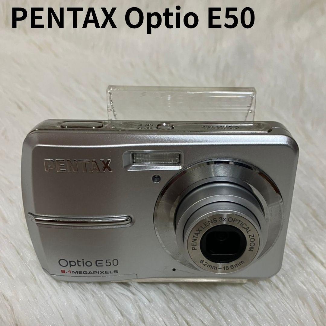 【動作確認済】PENTAX Optio E50 レトロコンデジ シルバー単三電池 美品☆ 単3電池 PENTAX Optio E50 動作確認済 オールドコンデジ - メルカリ