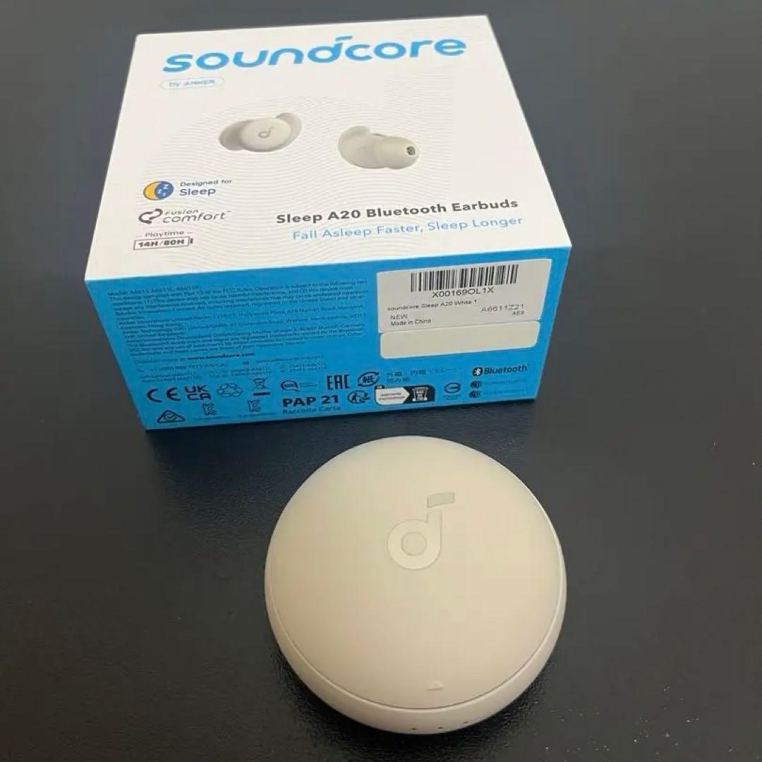 Anker soundcore Sleep A20 箱・付属品有 寝ホン Soundcore Sleep A20 | 完全ワイヤレスイヤホンの製品情報 | Anker