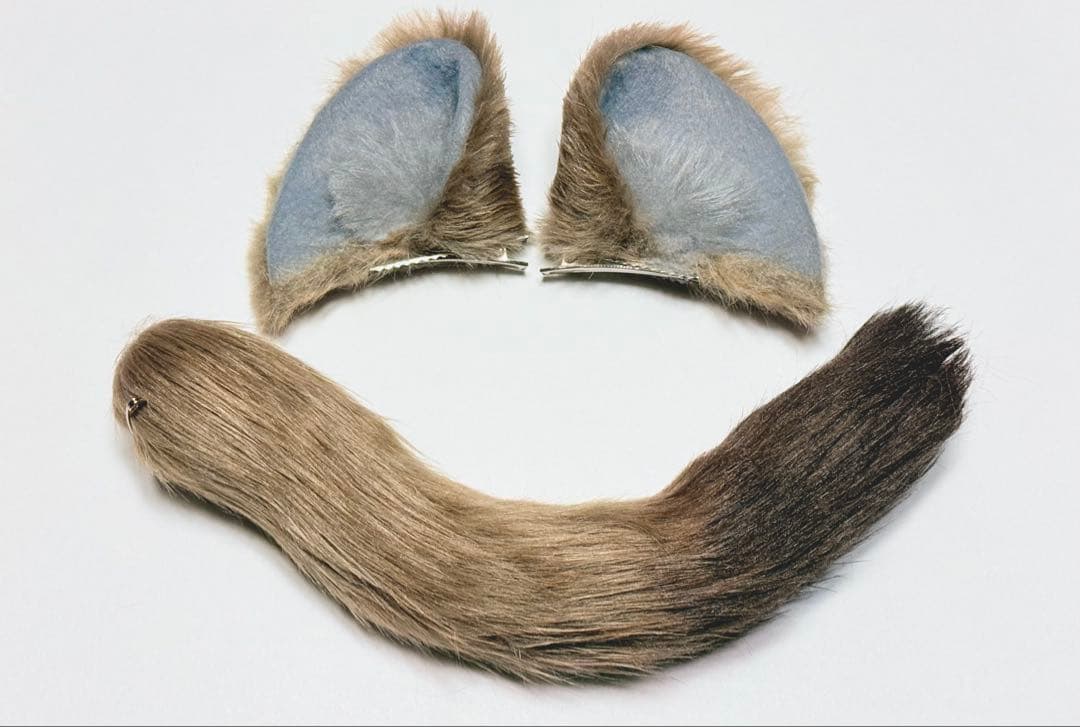 ㉔ ラギー・ブッチ 耳 尻尾 獣耳 コスプレ ツイステ ケモ耳 即納品 ラギー・ブッチ 耳 尻尾 獣耳 コスプレ ツイステ ケモ耳 即納品 ⑲