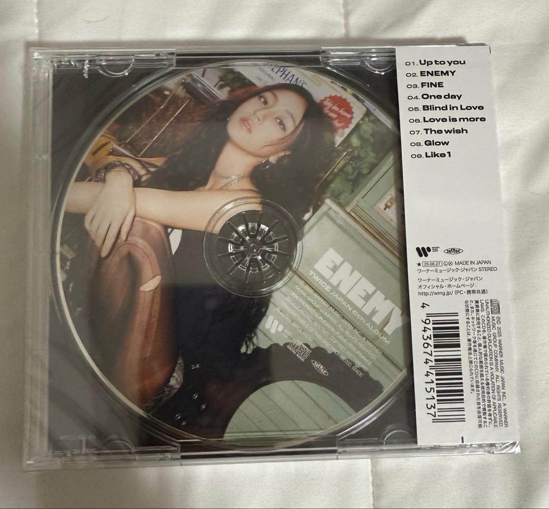 TWICE ENEMY ジヒョ盤 トレカ付き - メルカリ